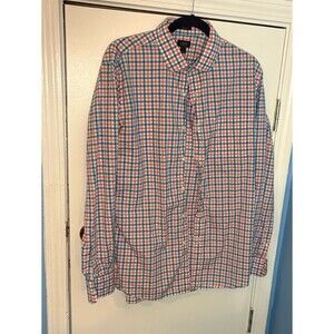 J,Crew Men's Plaid Button Down Shirt